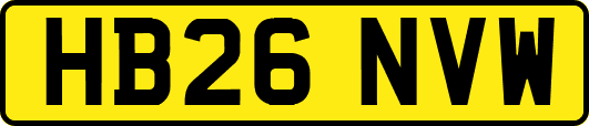 HB26NVW