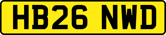 HB26NWD