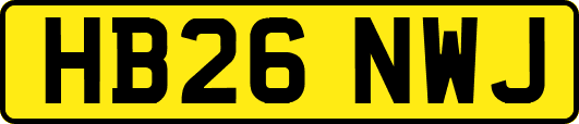 HB26NWJ