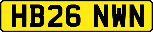HB26NWN