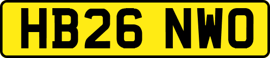 HB26NWO