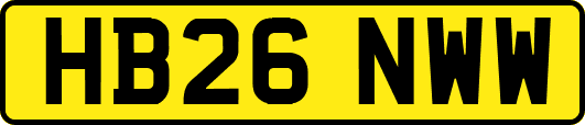 HB26NWW