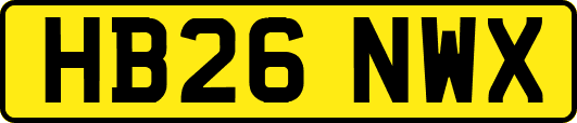 HB26NWX