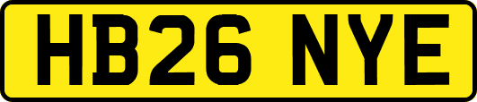 HB26NYE