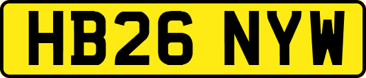 HB26NYW