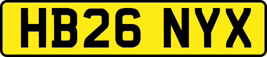 HB26NYX