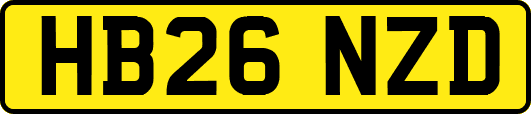 HB26NZD