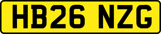 HB26NZG