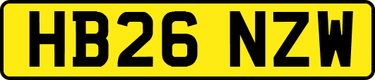 HB26NZW