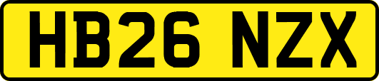 HB26NZX