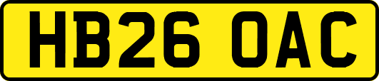 HB26OAC