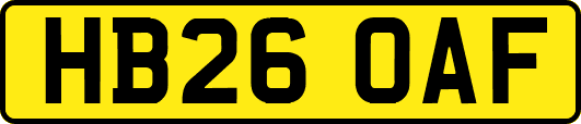 HB26OAF