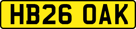 HB26OAK