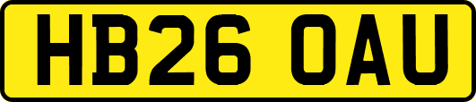 HB26OAU