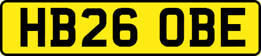 HB26OBE