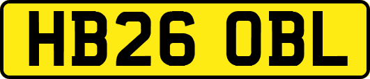HB26OBL