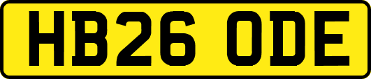 HB26ODE