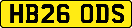 HB26ODS