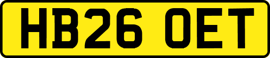 HB26OET