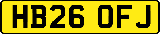 HB26OFJ