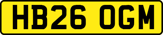 HB26OGM