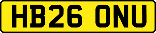 HB26ONU
