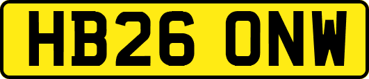 HB26ONW