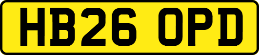 HB26OPD