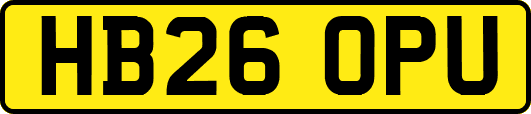 HB26OPU