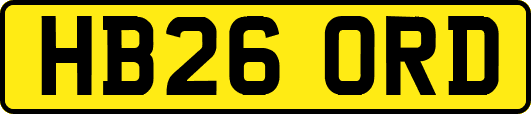 HB26ORD