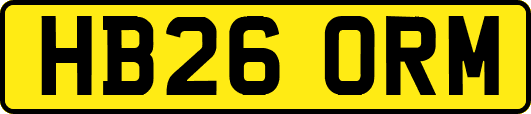 HB26ORM