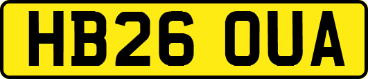 HB26OUA