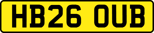 HB26OUB