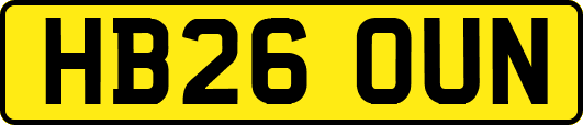 HB26OUN