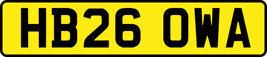 HB26OWA
