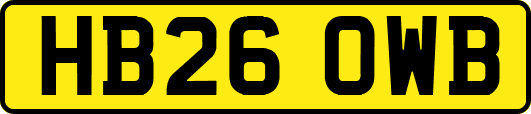 HB26OWB