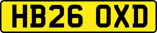 HB26OXD