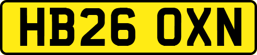 HB26OXN