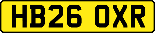 HB26OXR