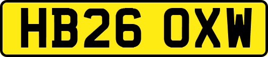 HB26OXW