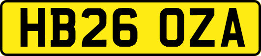 HB26OZA