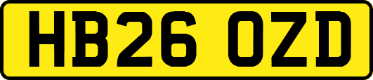 HB26OZD