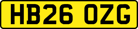 HB26OZG