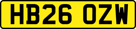 HB26OZW