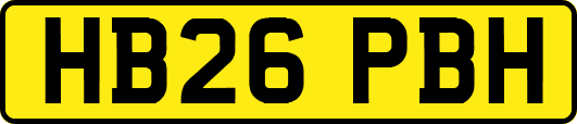 HB26PBH