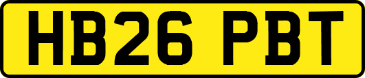 HB26PBT