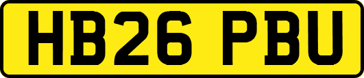 HB26PBU