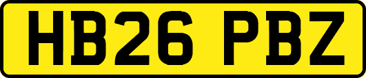 HB26PBZ