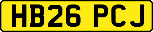 HB26PCJ