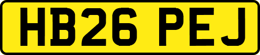 HB26PEJ